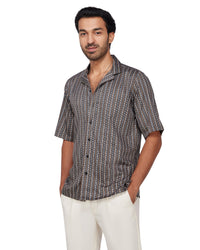 Aztec Printed Shirt - Multicoloured
