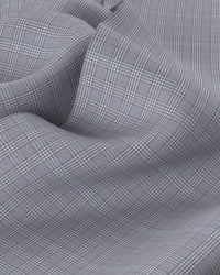 Aldwych Dobby Checked Shirt - Grey