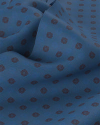 Stretch Floral Printed Shirt - Red & Blue