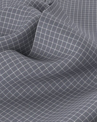 Ravensmere Twill Checked Shirt - Grey & White