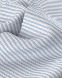Oxford Striped Shirt - Light Blue