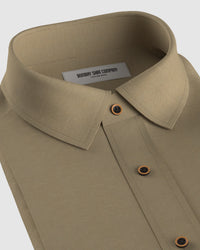 100% Linen Shirt - Beige