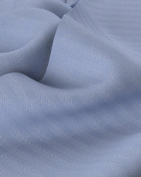 Ellara Herringbone Shirt - Blue