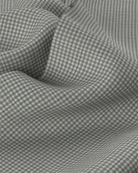Stretch Brushed Checked Shirt - Grey