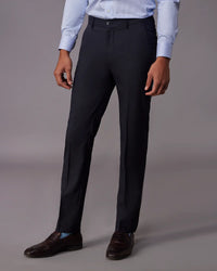The Astor Structured Dress Pants - Navy