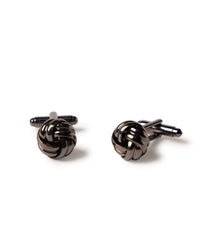 Sterling Metal Cufflinks - Gun Metal