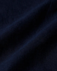 100% Linen Shirt - Navy