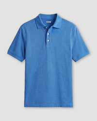 Signature Classic Button Polo - Fresh Blue