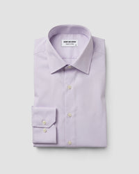 Lavender Cotton Poplin Shirt