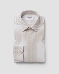 Khaki Striped Shirt