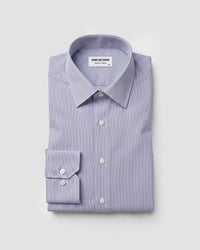 Manhattan Light & Dark Blue Striped Shirt
