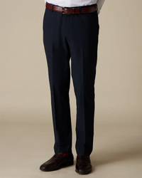 Marcello Stretch Ready-to-Wear Dress Pants - Navy