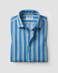 Multicoloured Twill Striped Shirt
