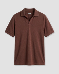 Lyocell Wool Stretch Johnny Polo - Coffee Brown