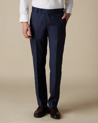 Stellan Merino Wool Dress Pants - Navy