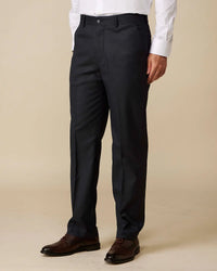 Pescara Mid-Rise Dress Pants - Navy