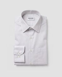 Grey & White Pinstriped Shirt