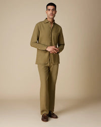 Nomad Light Green Cotton Co-ord Set