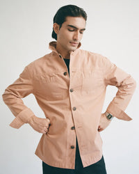 BSC X Rid Burman Overshirt - Pale Gold