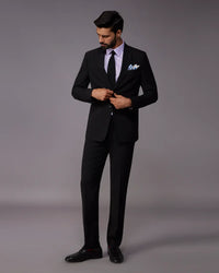 The Flux 4-Way Stretch Suit - Black