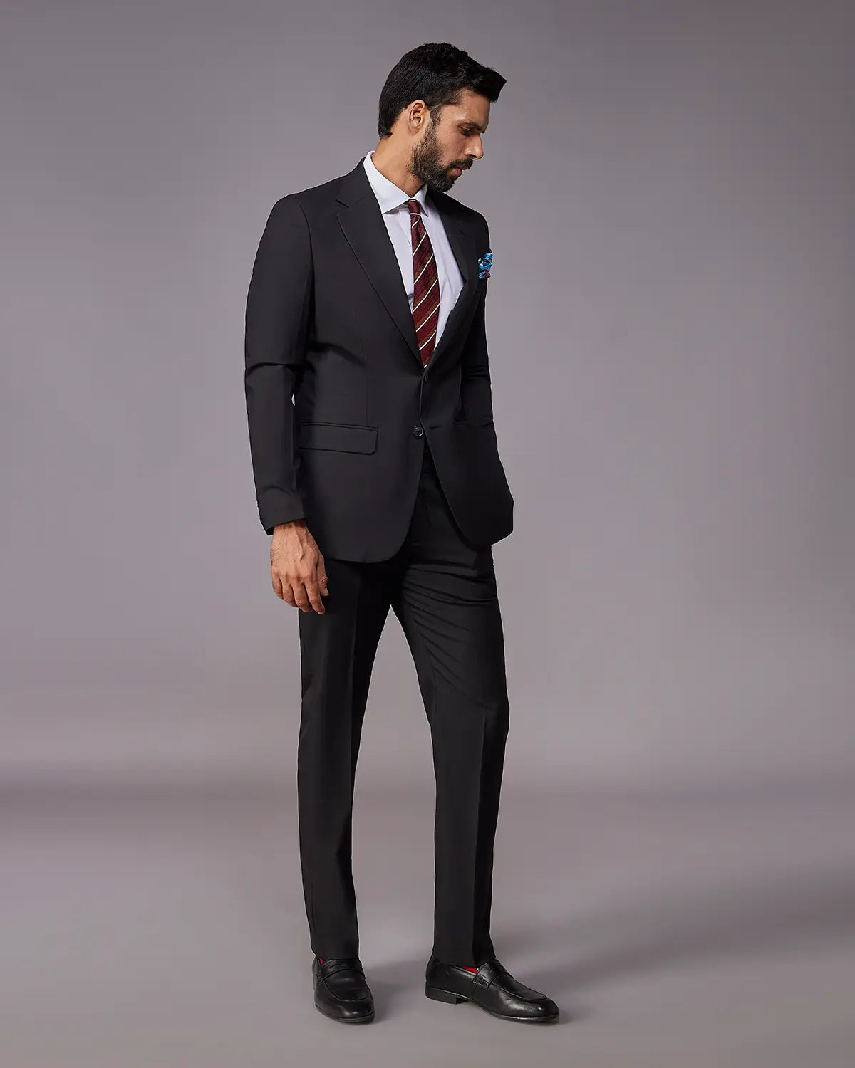 The Beaumont Structured Suit - Black