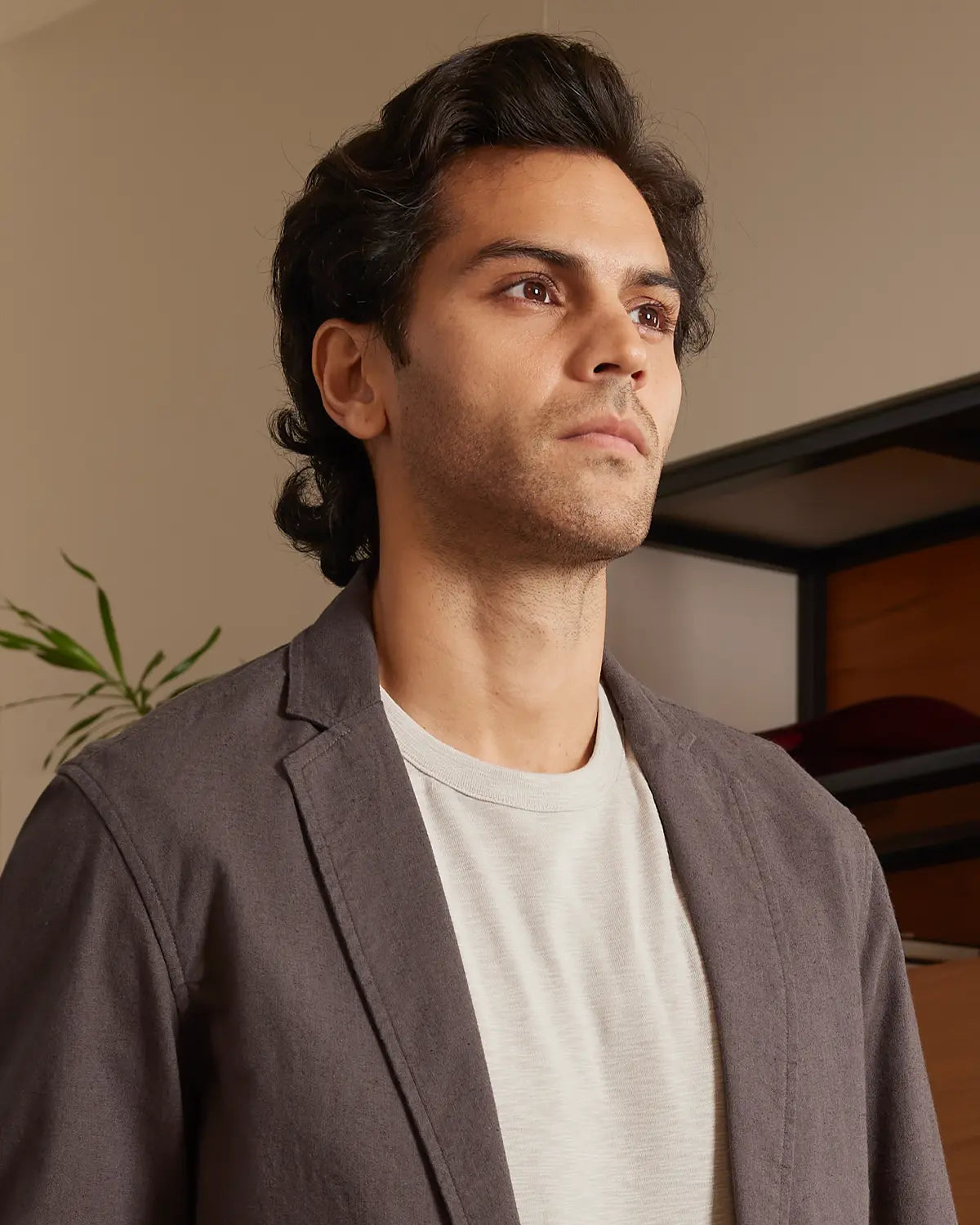 The Riviera Soft Tailored Suit - Dark Grey
