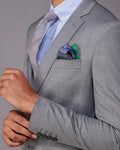 The Exquisite Blended Wool Suit - Grey