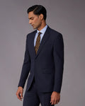 The Flux 4-Way Stretch Suit - Navy