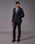 The Astor Structured Suit - Navy