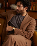 The Riviera Soft Tailored Suit - Brown