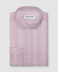 Bellwether Dobby Checked Shirt - Pink