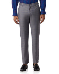Corsair Checked Dress Pants - Grey