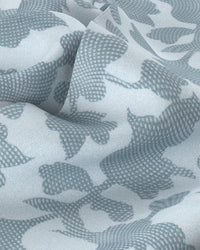 Floral Printed Shirt - Grey