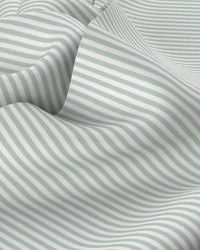 Giza Cotton Bengal Striped Shirt - Green