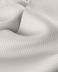 Marvella Oxford Graph Checked Shirt - Beige