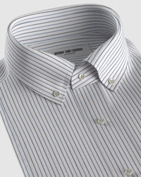 Centaur Oxford Striped Shirt - Blue & Black
