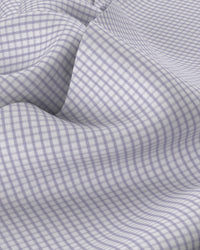 Clarion Gingham Checked Shirt - Purple