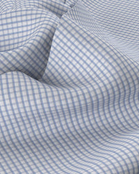 Clarion Gingham Checked Shirt - Blue