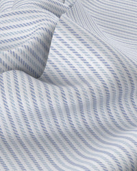 Primus Twill Striped Shirt - Blue