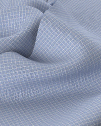 Harwood Twill Checked Shirt - Blue & White
