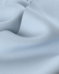 Wrinkle-free Bamboo-Blend Twill Shirt - Light blue