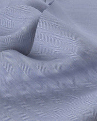 Luthai Wrinkle-Free Broad Herringbone Shirt - Blue
