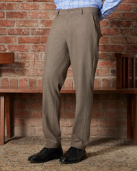 Aviron Structured Dress Pants - Deep Khaki