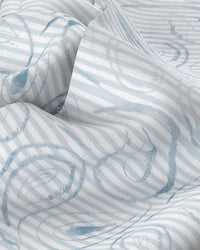 Japanese Paisley Printed Shirt - Light Blue