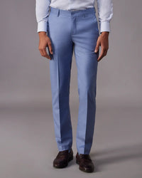 The Regent Structured Dress Pants - Blue