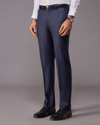Sylven Houndstooth Dress Pants - Navy