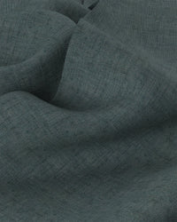Soft Washed Linen Shirt - Dark Green