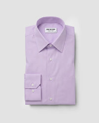 2-Ply Egyptian Cotton Lavender Twill Shirt