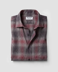 Maroon Grindle Checked Shirt