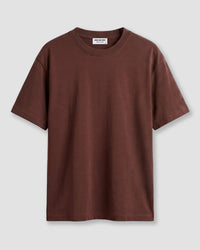 Luxe Oversized T-shirt - Dark Brown